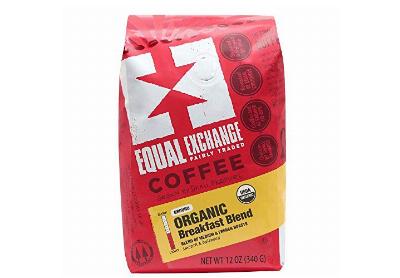 Image: Equal Exchange Organic Breakfast Medium Roast Ground Coffee 12 Ounce