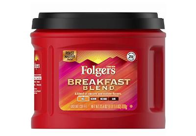 Image: Folgers Breakfast Blend Mild Roast Ground Coffee