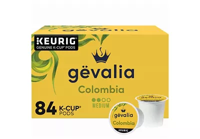 Image: Gevalia Colombia Medium Roast K-Cup Coffee Pods 84-Count