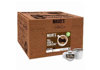 Image: Maud's Tall Dark & Handsome Dark Roast Coffee Pods 100-Count