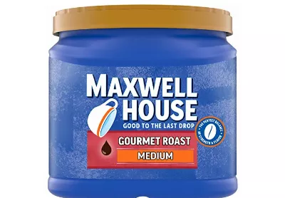 Image: Maxwell House Gourmet Roast Medium Roast Ground Coffee (by Kraft Heinz)