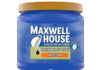 Image: Maxwell House Original Roast Decaf Medium Roast Ground Coffee (by Kraft Heinz)