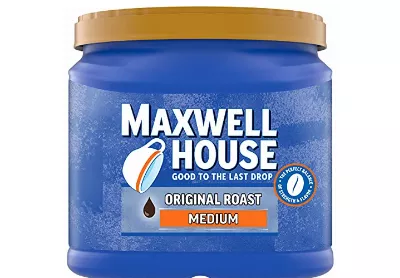 Image: Maxwell House Original Roast Medium Roast Ground Coffee (by Kraft Heinz)