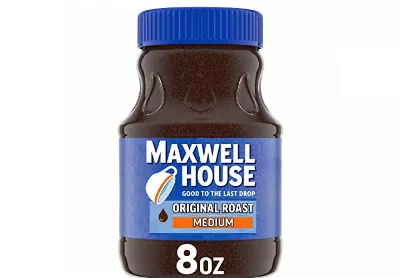 Image: Maxwell House The Original Medium Roast Instant Coffee 8 Oz