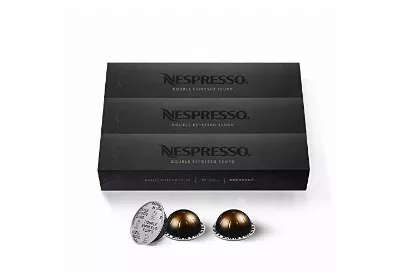 Image: Nespresso Double Espresso Scuro Dark Roast Coffee Pods (by Nespresso)