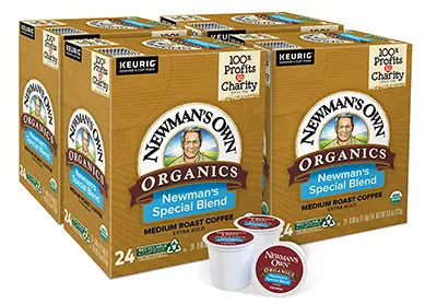 Image: Newman's Own Organics Special Blend Medium Roast Coffee Pods 4-Pack