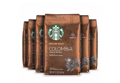 Image: Starbucks Colombia Medium Roast Ground Coffee (by Starbucks)