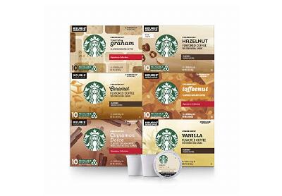 Image: Starbucks Flavored Coffee Variety Pack K-Cup Pods (by Starbucks)