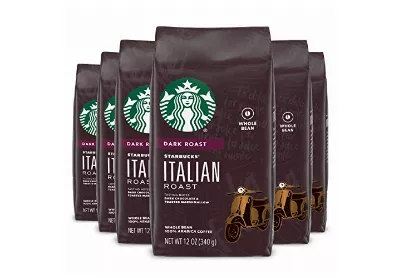 Image: Starbucks Italian Roast Dark Roast Whole Bean Coffee (by Starbucks)