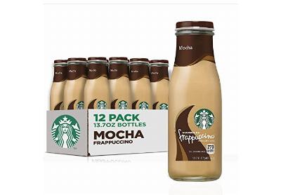 Image: Starbucks Mocha Frappuccino Chilled Coffee Drink 12-Pack