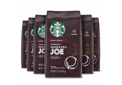 Image: Starbucks Morning Joe Gold Coast Dark Roast Ground Coffee (by Starbucks)