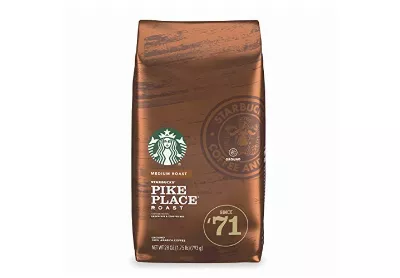 Image: Starbucks Pike Place Roast Medium Roast Ground Coffee (by Starbucks)