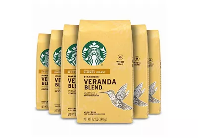 Image: Starbucks Veranda Blend Blonde Roast Whole Bean Coffee (by Starbucks)