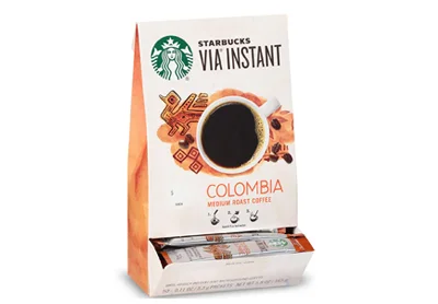 Image: Starbucks Via Instant Coffee Colombia Medium Roast Packets (by Starbucks)