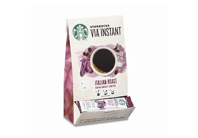 Image: Starbucks Via Instant Coffee Italian Roast Packets (by Starbucks)