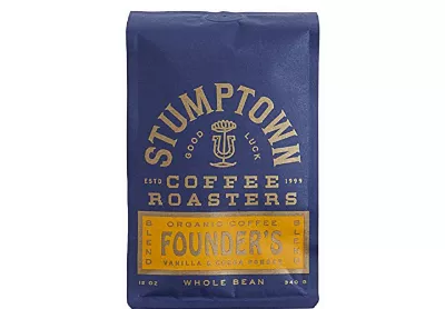 Image: Stumptown Medium Roast Organic Whole Bean Coffee 12 Ounce