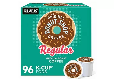 Image: The Original Donut Shop Medium Roast Keurig Single-Serve K-Cup Coffee Pods (by The Original Donut Shop)