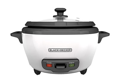 Image: Black-Decker RC506 6-Cup Rice Cooker and Food Steamer (by Black-decker)
