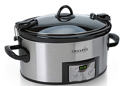 Image: Crock-Pot SCCPVL610-S-A 6-quart Programmable Cook and Carry Slow Cooker (by Crock-Pot)