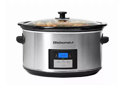 Image: Elite Gourmet MST-900D 8.5-Quart Digital Programmable Slow Cooker (by Maxi-Matic)