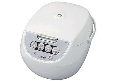 Image: Tiger JBV-A10U-W 5.5-cup Micom Rice Cooker (by Tiger Corporation)