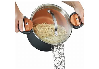 Image: Gotham Steel 5-qt Multipurpose Pasta Pot with Lid and Handle