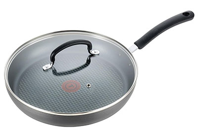 Image: T-fal 12-in Ultimate Hard Anodized Nonstick Fry Pan with Lid