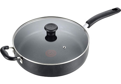 Image: T-fal 12-inch Specialty Nonstick Saute Pan with Glass Lid