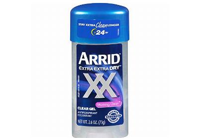Image: Arrid Extra Extra Dry Morning Clean Clear Gel Antiperspirant & Deodorant (by Arrid)