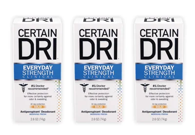 Image: Certain Dri Everyday Strength Clinical Antiperspirant Deodorant (by Certain Dri)