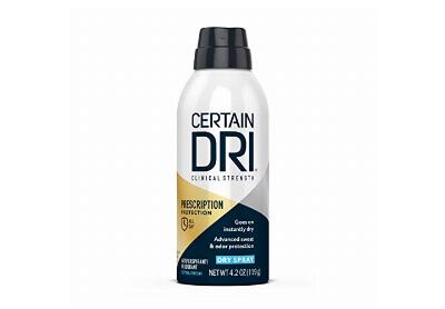 Image: Certain Dri Prescription Clinical Strength Antiperspirant Deodorant Dry Spray