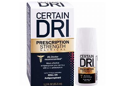 Image: Certain Dri Prescription Strength Clinical Roll-On Antiperspirant (by Certain Dri)