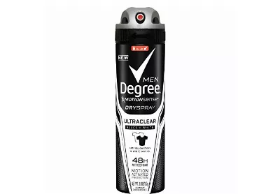 Image: Degree Ultraclear Black & White Men's Antiperspirant Dry Spray (by Degree Men)