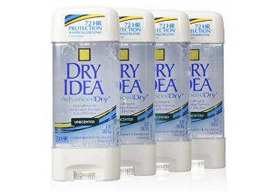 dry idea unscented deodorant antiperspirant gel goodontop advanced clear