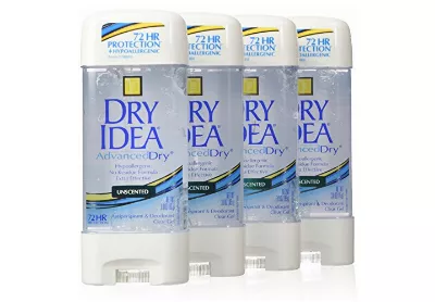 Image: Dry Idea Advanced Dry Unscented Clear Gel Antiperspirant & Deodorant (by Dry Idea)