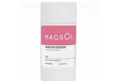 Image: MAGSOL Rose Scent Magnesium Deodorant (by Magsol Organics)