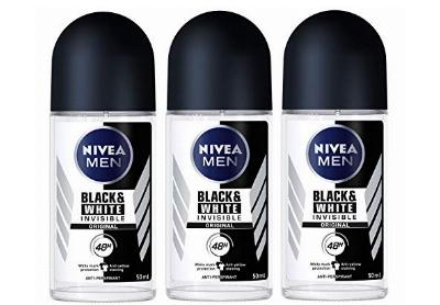 Image: Nivea Men Black & White Invisible Original Antiperspirant (by Nivea)