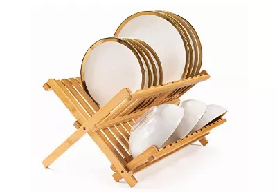 Image: Bellemain Folding Bamboo Dish Drying Rack (by Bellemain)