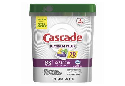 Image: Cascade Platinum Plus ActionPacs Dishwasher Detergent (by Cascade)