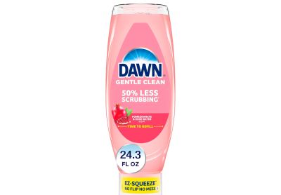 Image: Dawn Gentle Clean EZ-Squeeze Pomegranate & Rose Water Scent Dishwashing Liquid (718mL)