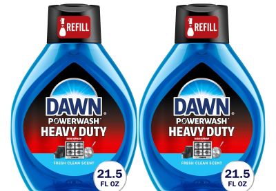 Image: Dawn Heavy Duty Fresh Clean Scent Powerwash Dish Spray Refill (635mL x 2 Pack)