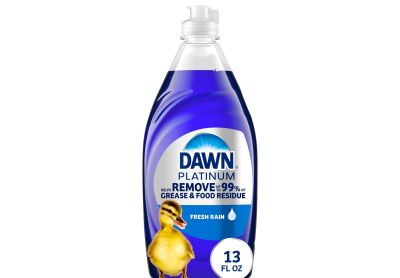 Image: Dawn Platinum Fresh Rain Scent Dishwashing Liquid (384mL)