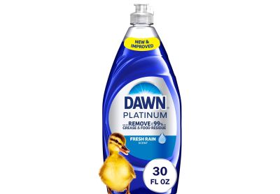 Image: Dawn Platinum Fresh Rain Scent Dishwashing Liquid (887mL)