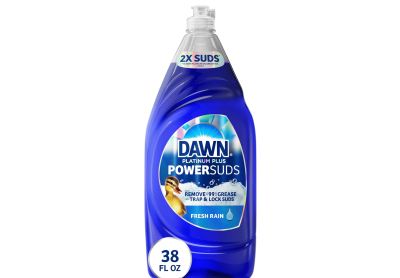 Image: Dawn Platinum Plus Fresh Rain Scent PowerSuds Dishwashing Liquid (1.12L)