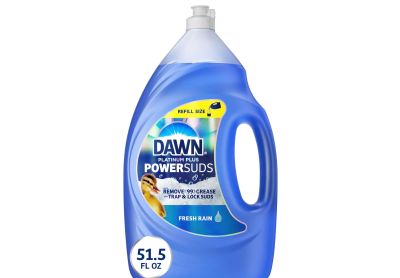 Image: Dawn Platinum Plus Fresh Rain Scent PowerSuds Dishwashing Liquid (1.52L)