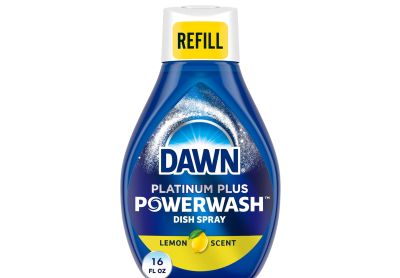 Image: Dawn Platinum Plus Lemon Scent Powerwash Dish Spray Refill (473mL)