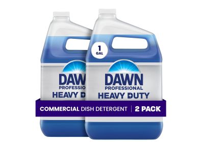 Image: Dawn Professional Heavy Duty Fresh Scent Manual Pot & Pan Commercial Dish Detergent (1 Gal x 2 Pack)