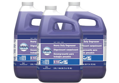 Image: Dawn Professional Heavy Duty Pine Scent Degreaser Dish Detergent (1 Gal x 3 Pack)