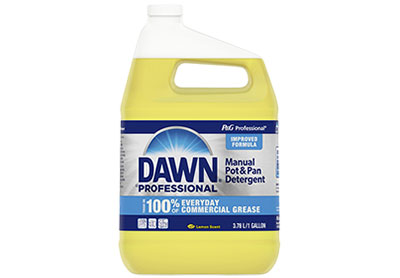 Image: Dawn Professional Lemon Scent Manual Pot & Pan Everyday Commercial Dish Detergent (1 Gal)