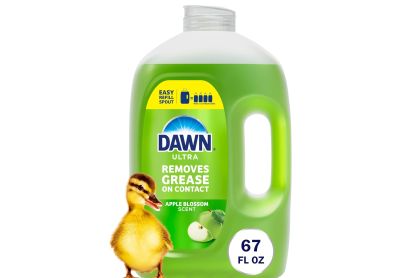 Image: Dawn Ultra Apple Blossom Scent Dishwashing Liquid Refill (1.98L)